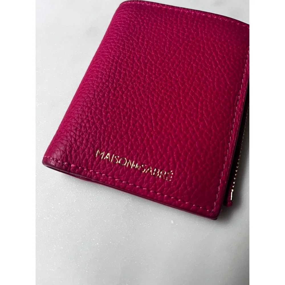 Maison de Sabre The Bifold Wallet Fuchsia Lavender Wallet